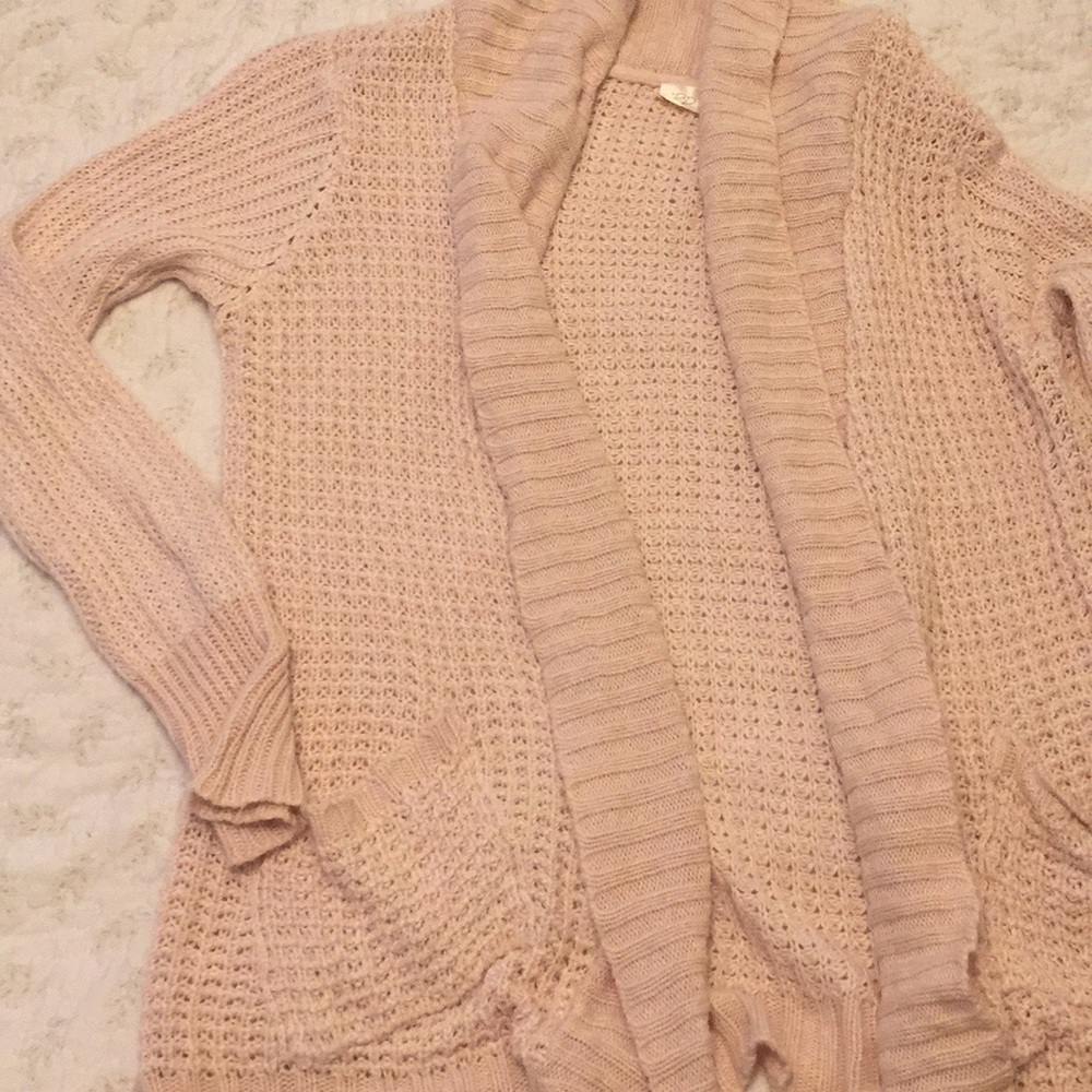 Blush cardigan